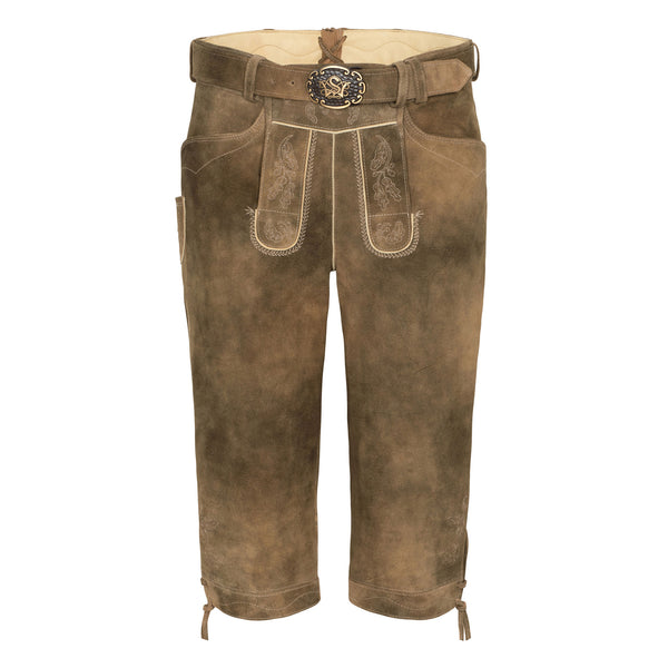 Lederhose with belt (Knickerbockers)
